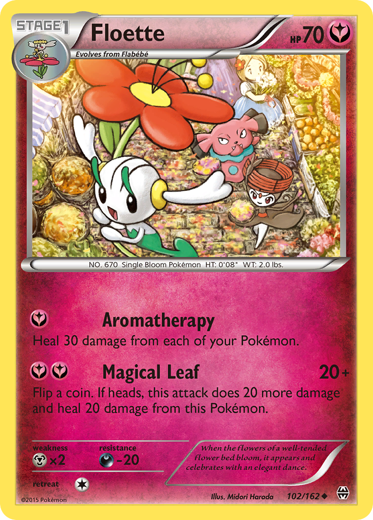 Floette (102/162) XY: BREAKthrough、mySite、waistdrama