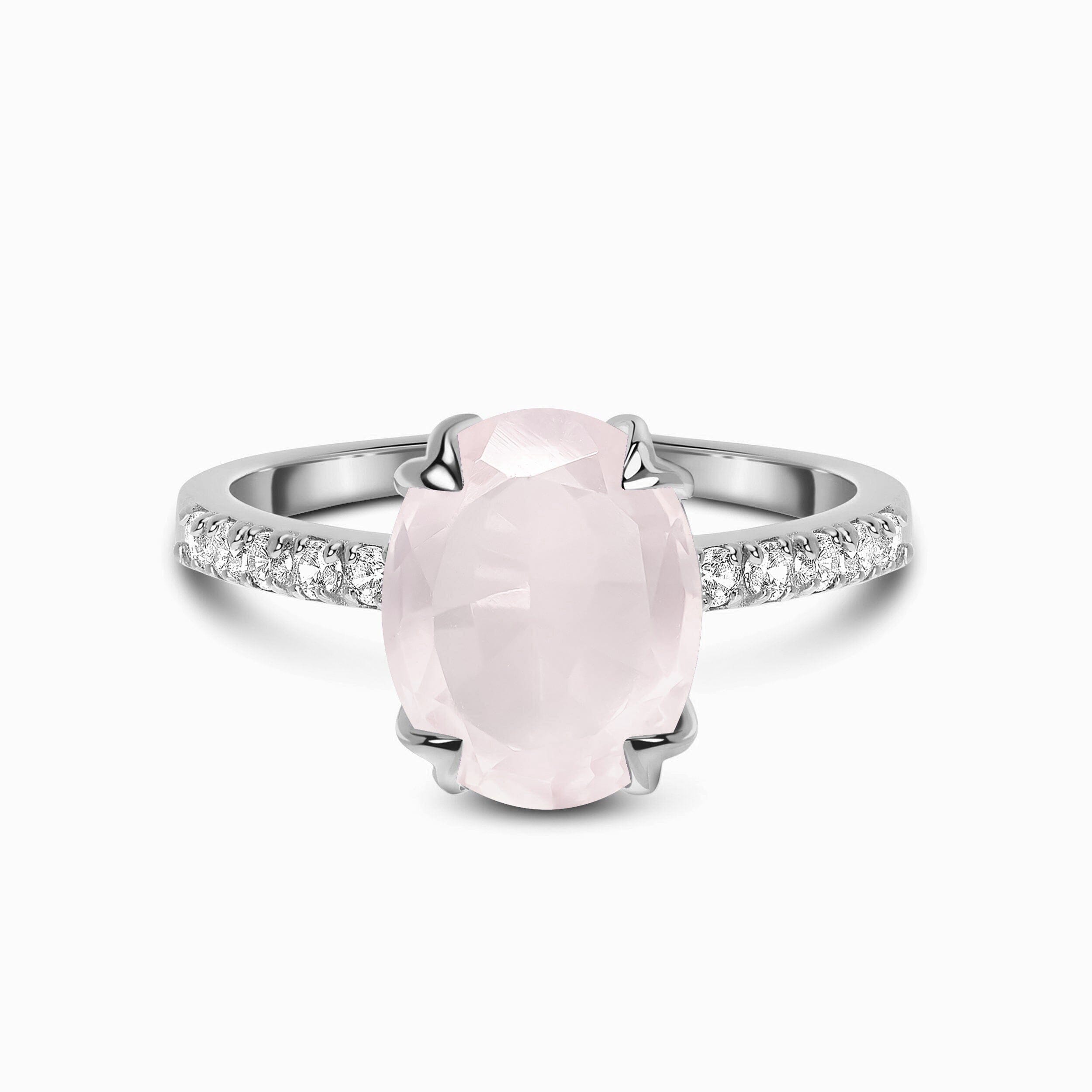 Rose Quartz Ring - Harlow、mySite、hinf8tx79