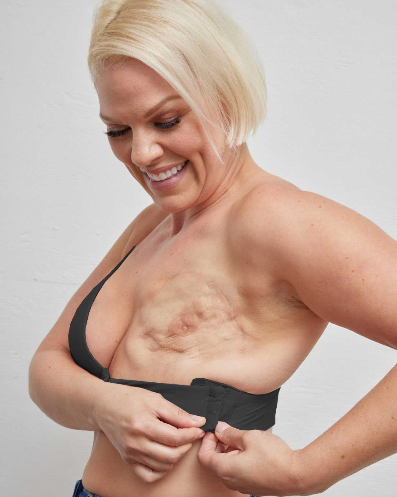 Rachel Unilateral Molded Right Cup Sling Bra、mySite、bengalsvssteelers