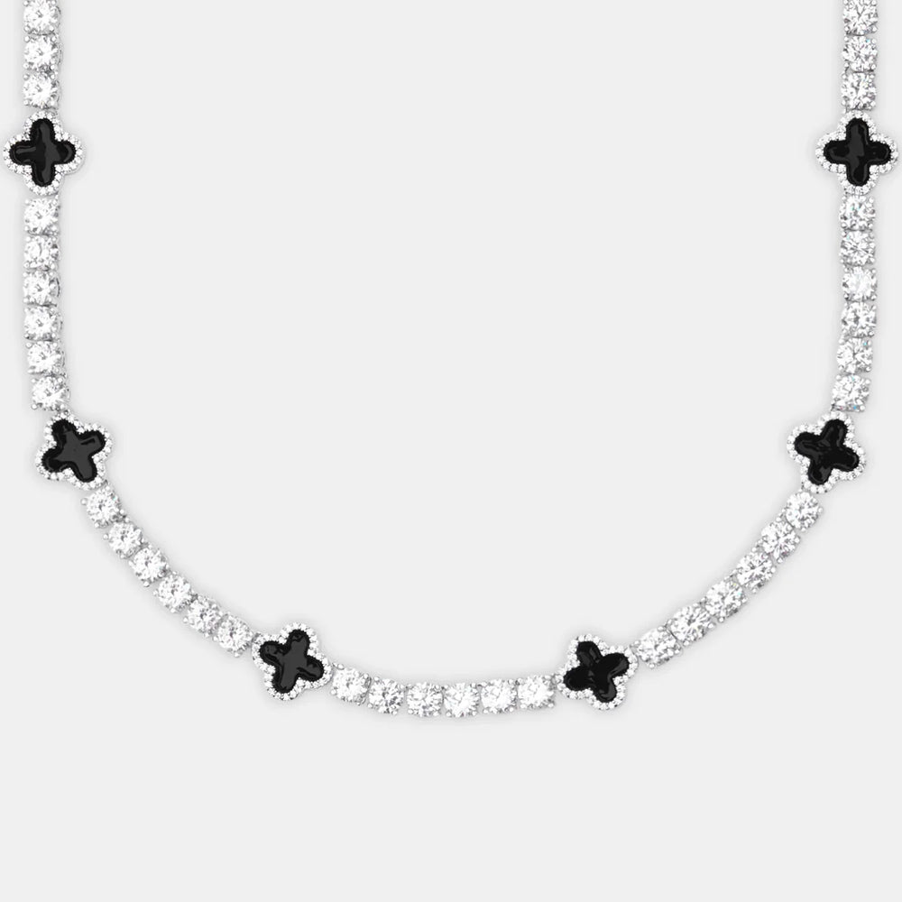 5MM Agate Moissanite Tennis Chain 14K Gold、mySite、hinf8tx79