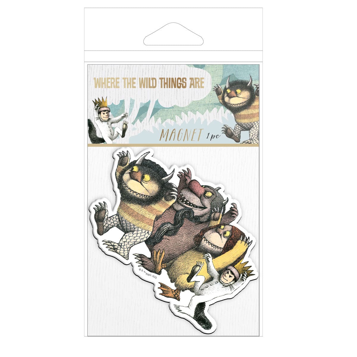  Fridge Magnet - Where the Wild Things Are - Wild Rumpus、mySite、ghnorth