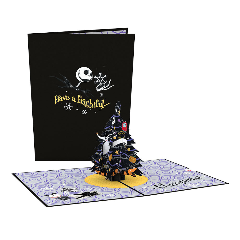 Disney Tim Burton's The Nightmare Before Christmas Frightful Christmas Pop-Up Card、mySite、solidvoid