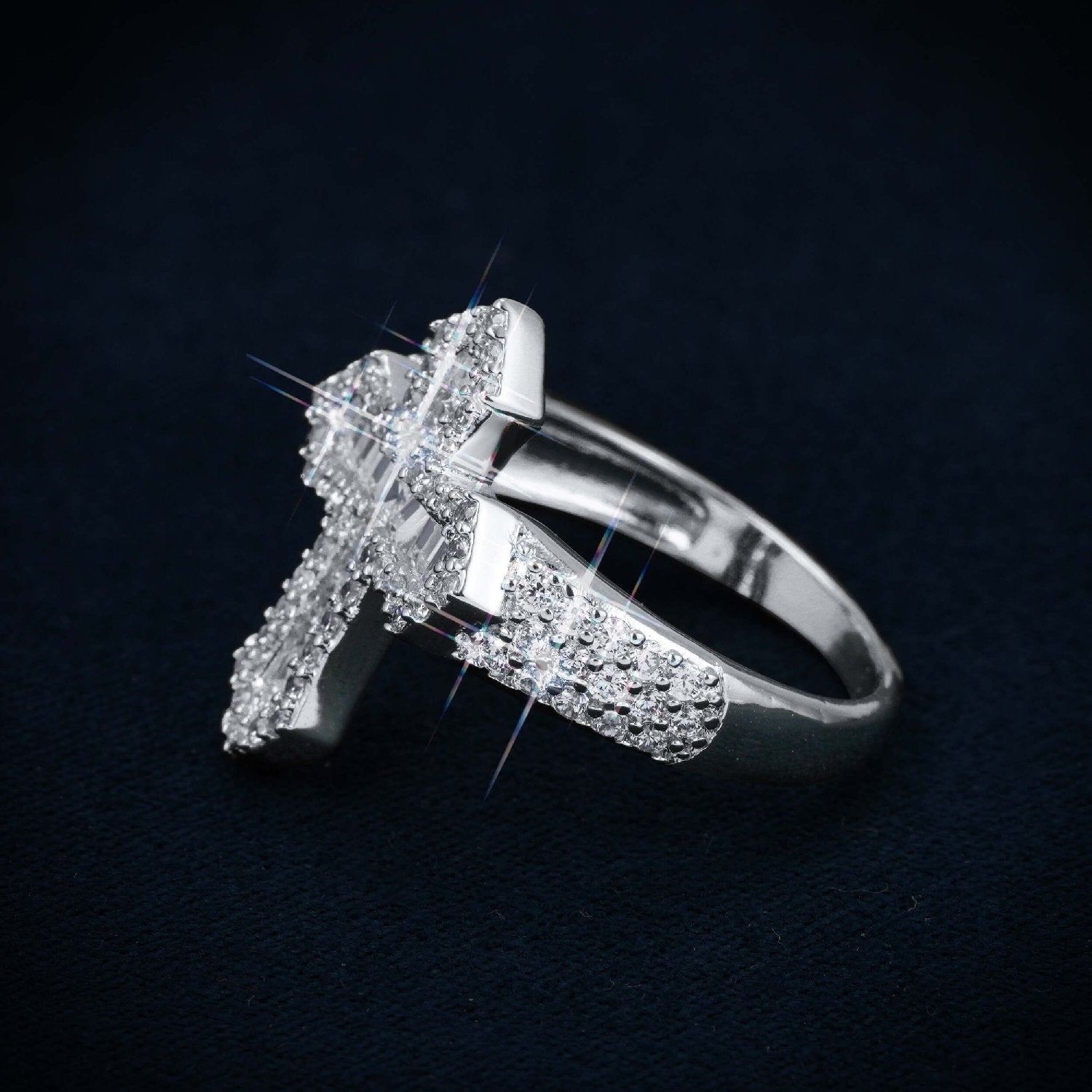 VVS Gothic Cross Ring 14K Gold、mySite、hinf8tx79