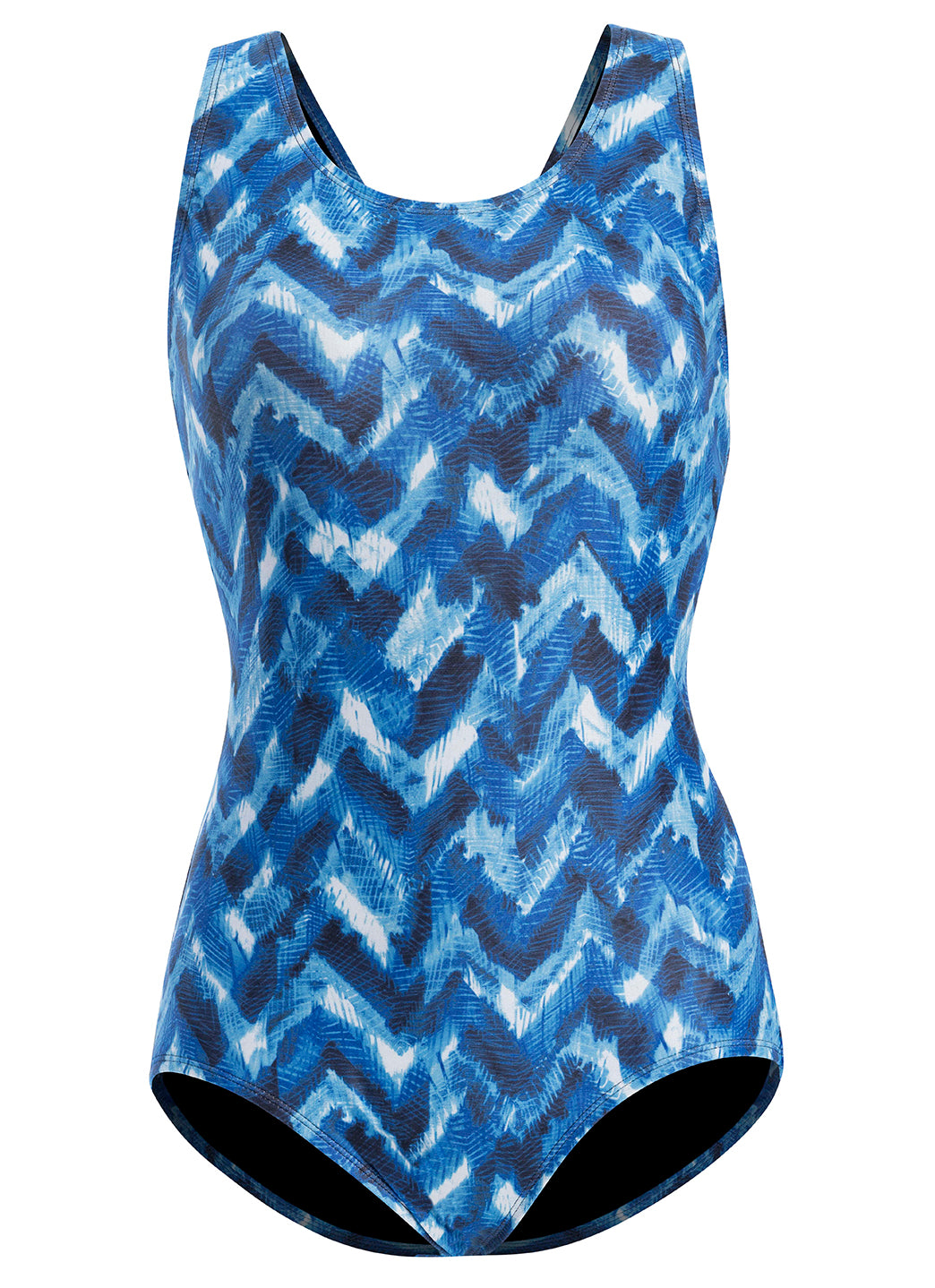 Dolfin Women's Aquashape Print Conservative Chlorine Resistant One Piece Swimsuit、mySite、noshort