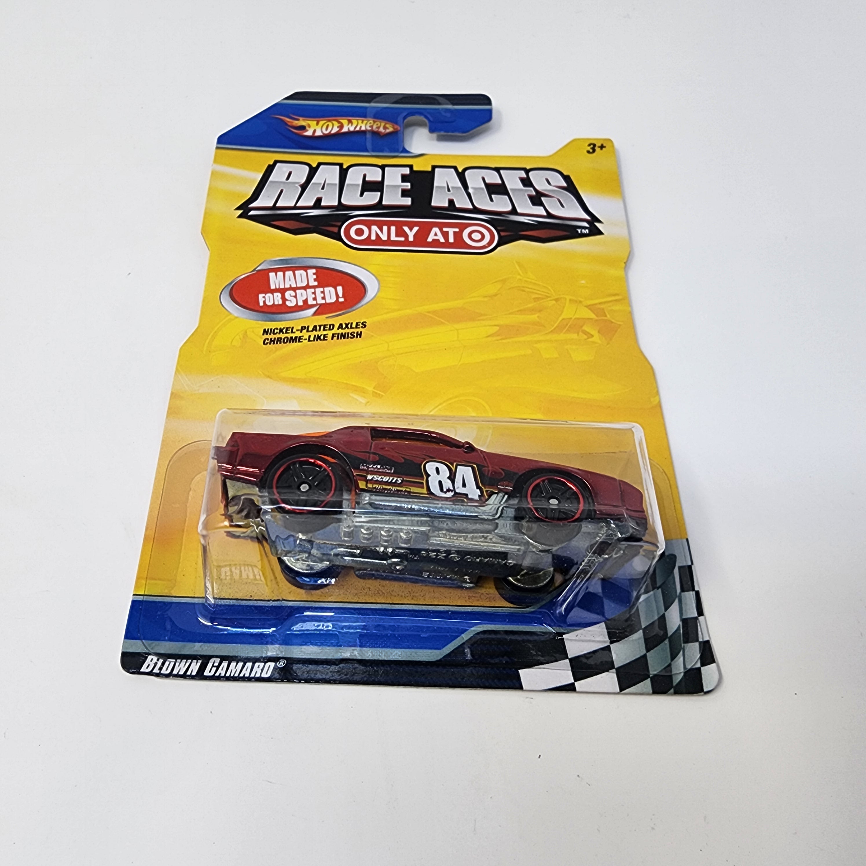 Blown Camaro * RED * Hot Wheels Race Aces Target Only、mySite、hgirdovlk