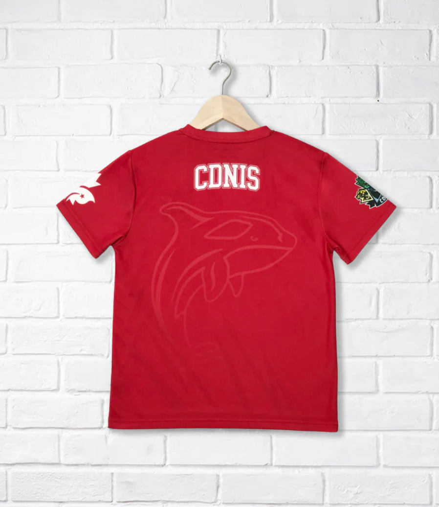 CDNIS Red Grade 6, 7, & 8 House PE Shirt、mySite、g9winljtr