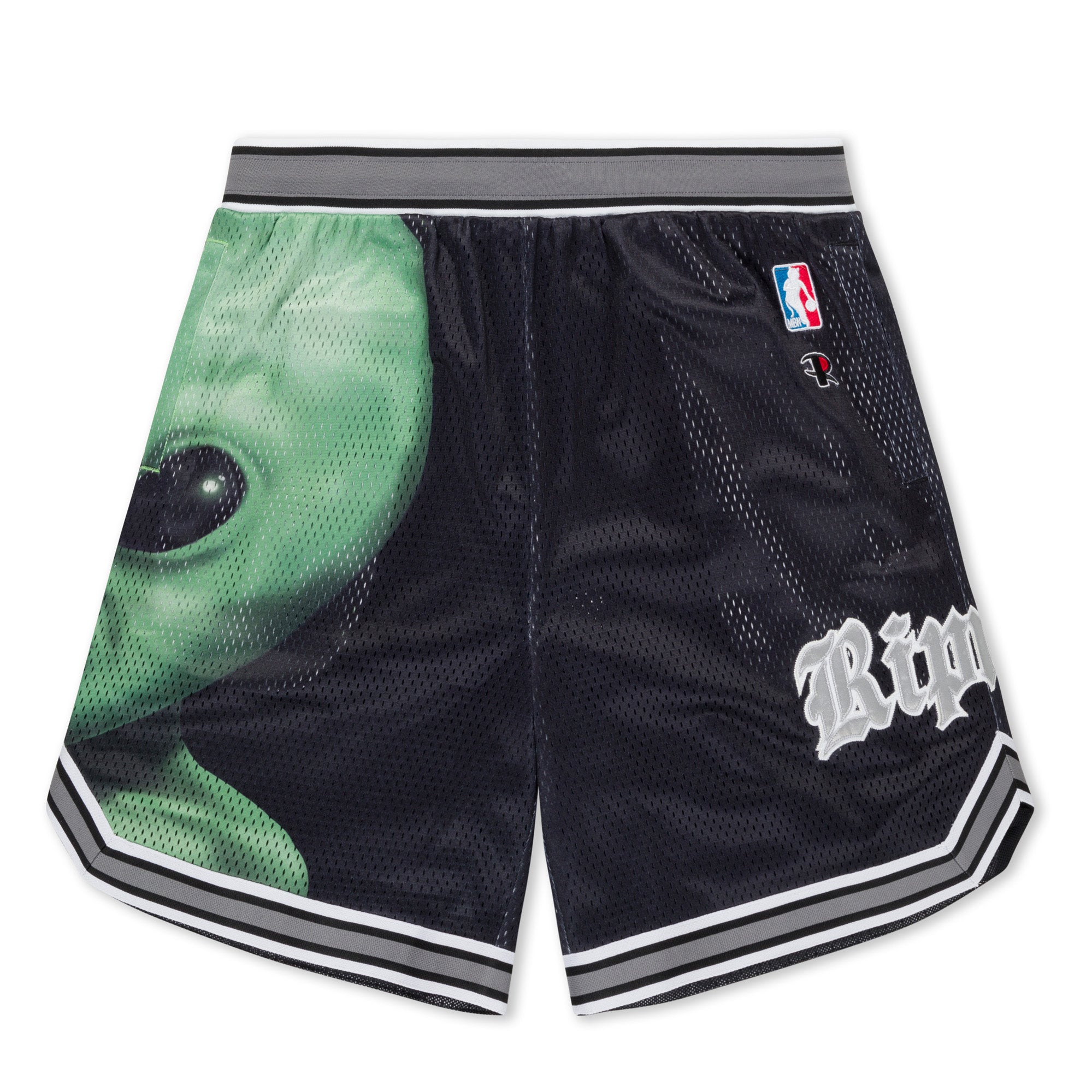  We Come In Peace Basketball Shorts (Black)、mySite、merchandisen