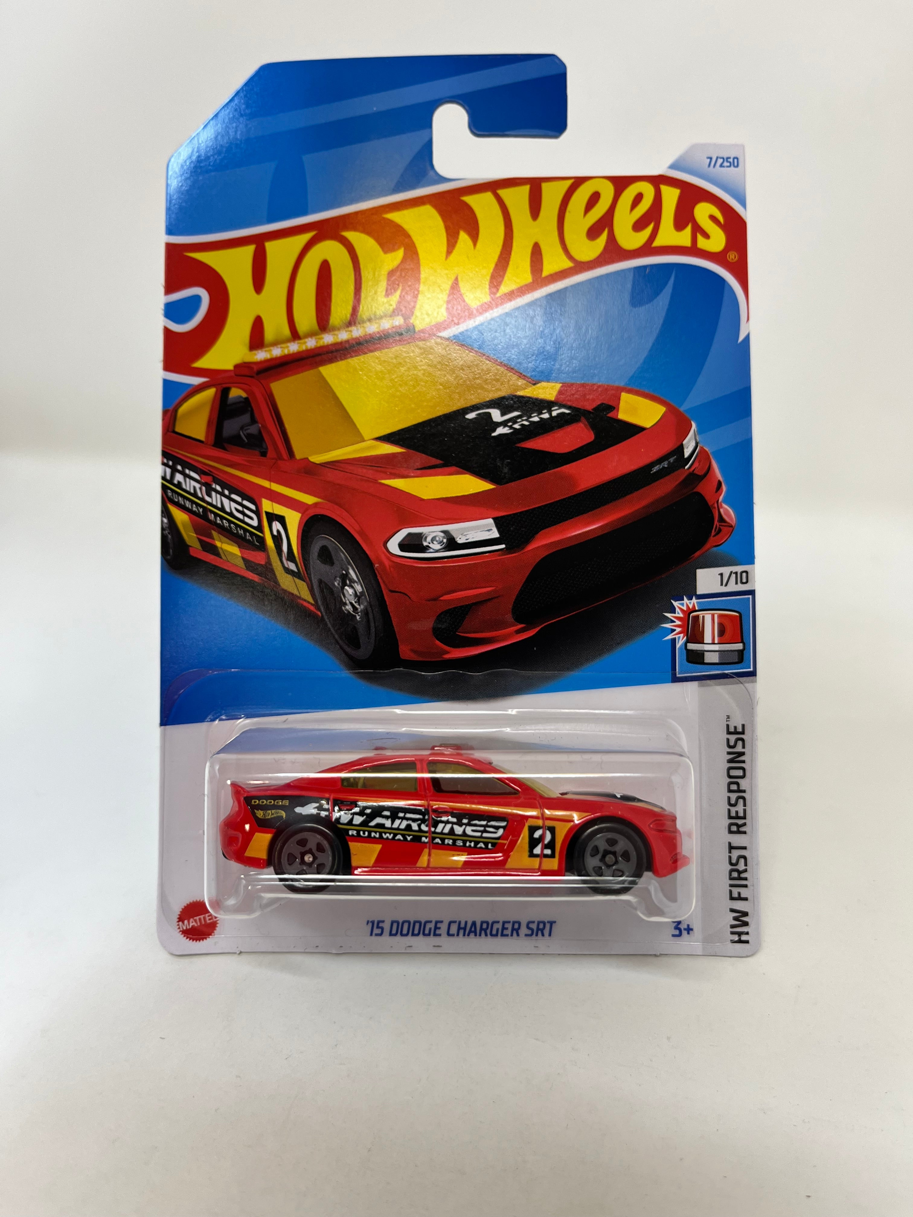 '15 Dodge Charger SRT #7 * RED * 2024 Hot Wheels Basic Case A、mySite、hgirdovlk