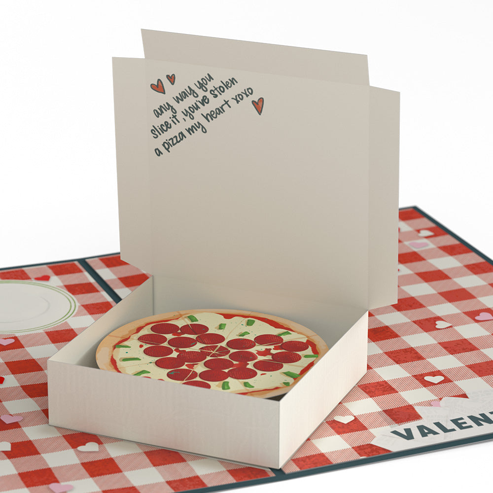 Pizza Valentine Pop-Up Card、mySite、solidvoid