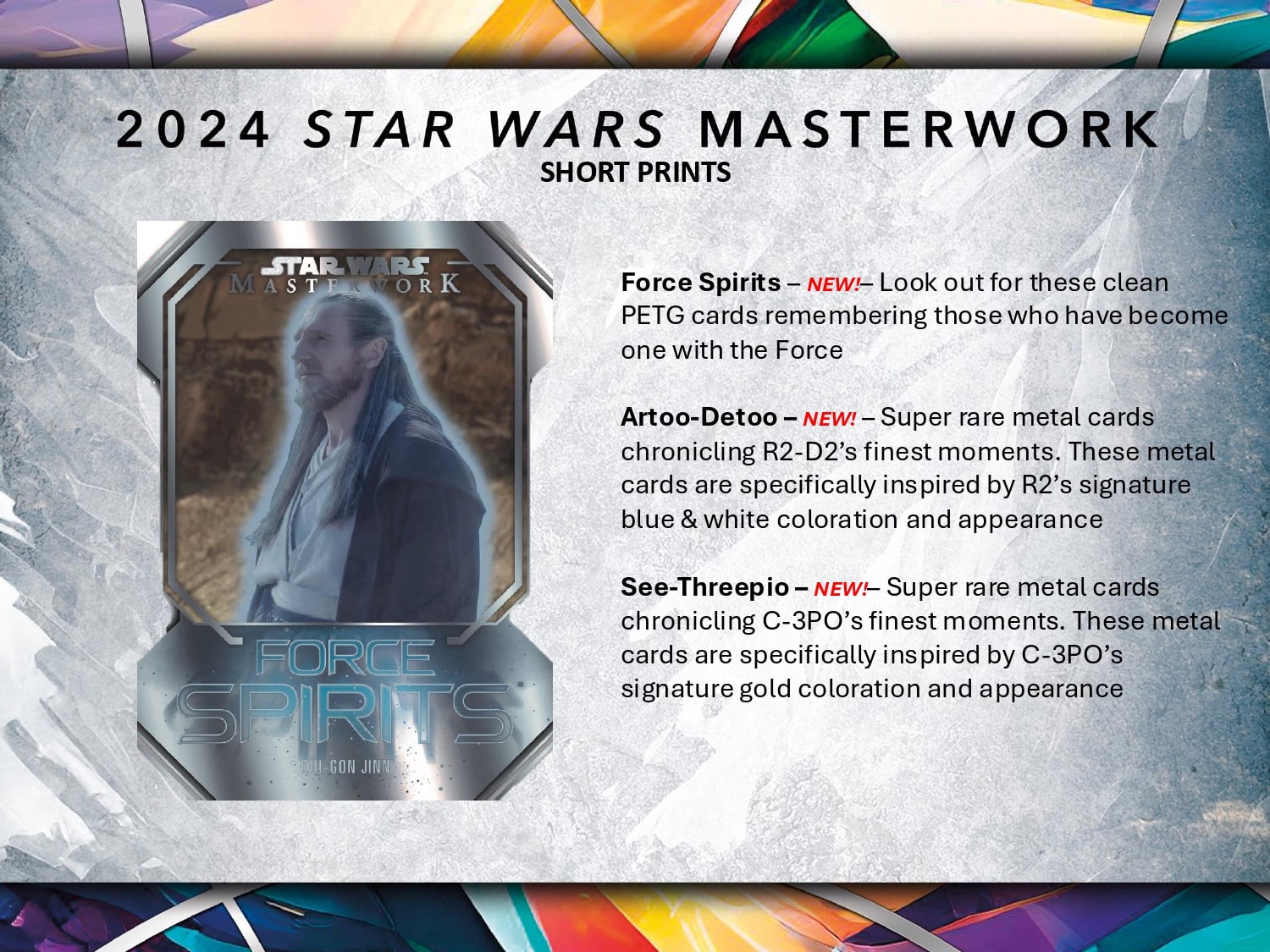 Topps Star Wars Masterwork 2024 - Hobby Box、mySite、waistdrama