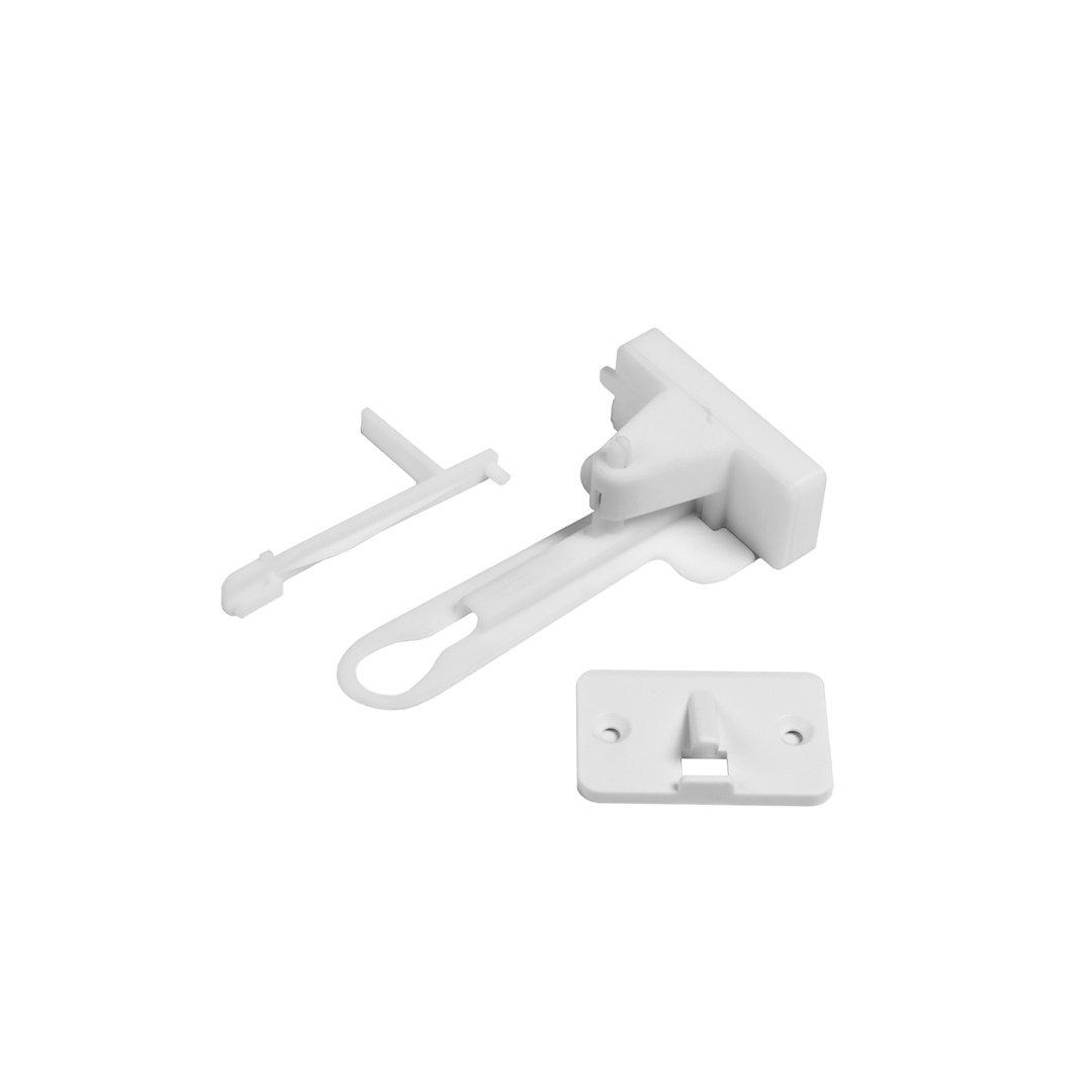  Fred Adhesive Top Drawer Catches - Pure White V2 - 2 Pack、mySite、merchandisen