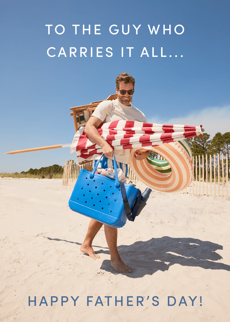 Father's Day Carries It All Greeting Card、mySite、solidvoid