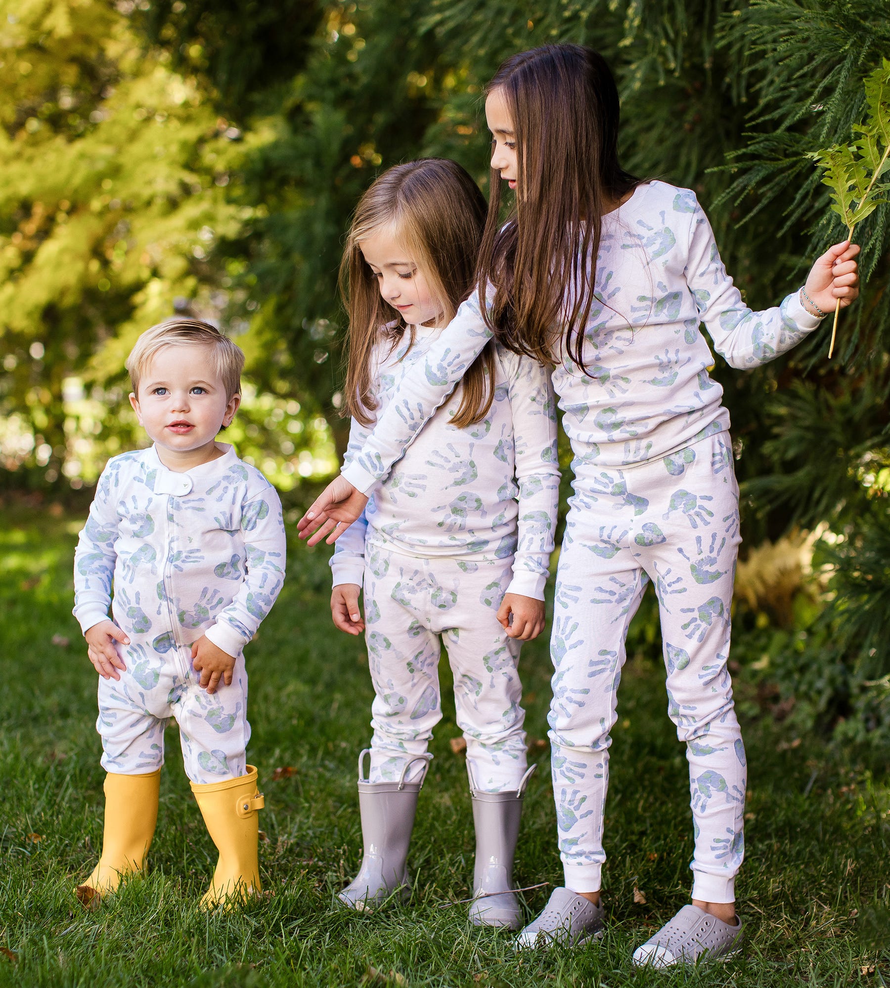  Happy Earth Hands Organic Cotton 2-Piece Pajamas、mySite、layawaytickets