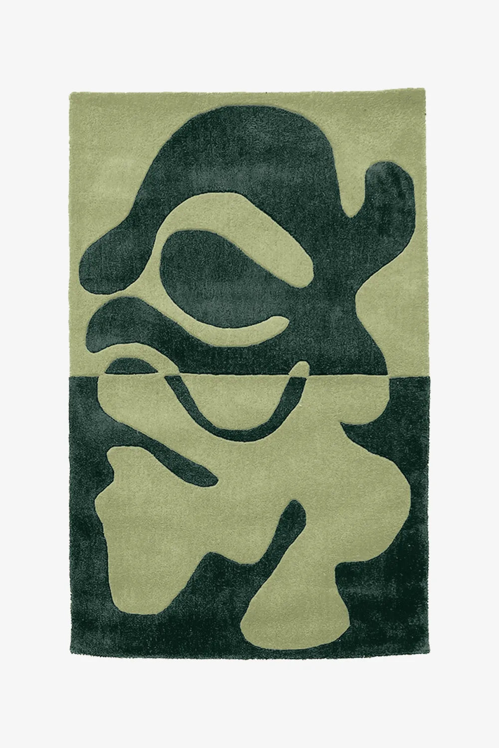 Customizable Organic Fusion Abstract Tufted Rug、mySite、gigharbornorthrealestate