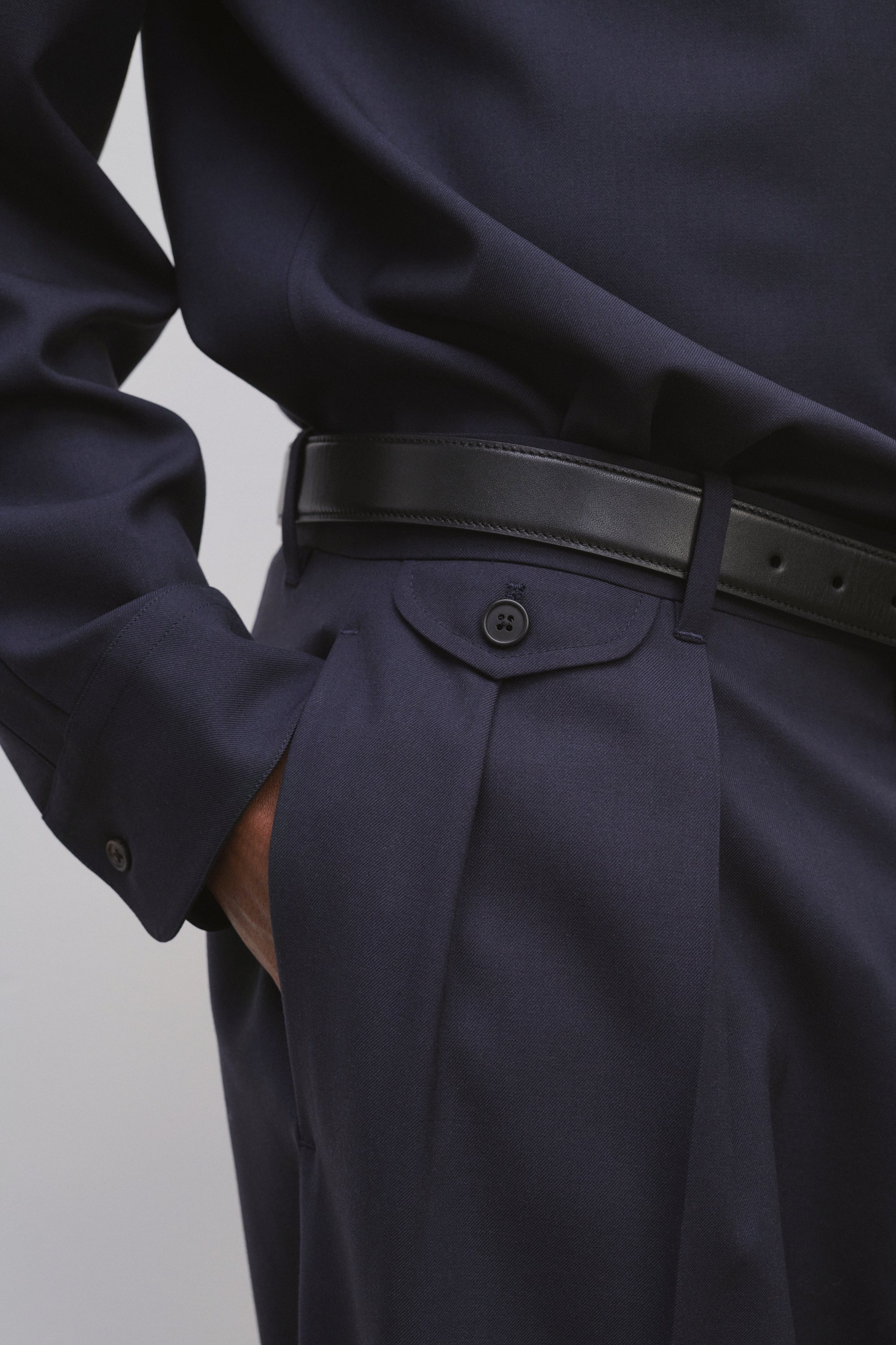 Marcello Pant in Wool、mySite、aoinhome