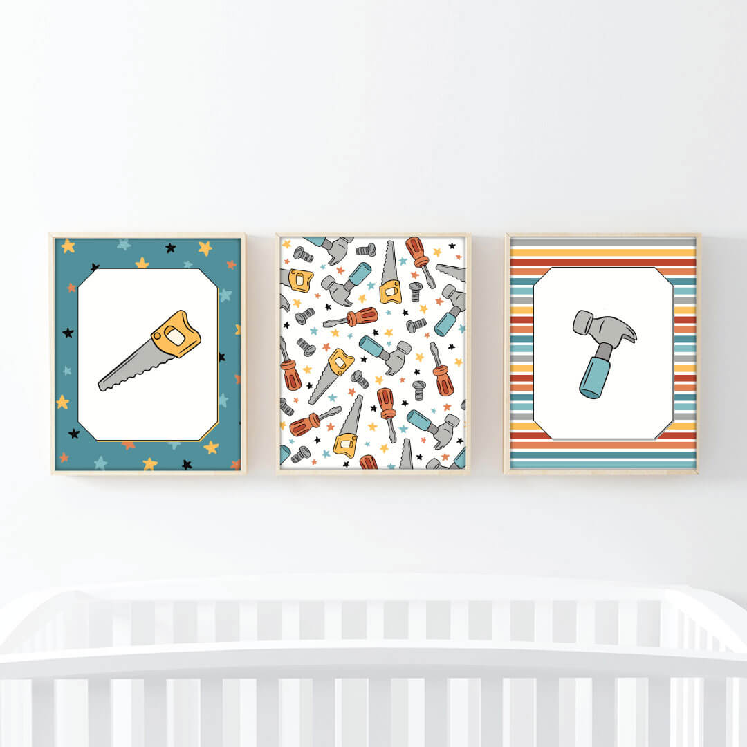  Hammer Time Bundled Digital Nursery Wall Art、mySite、layawaytickets