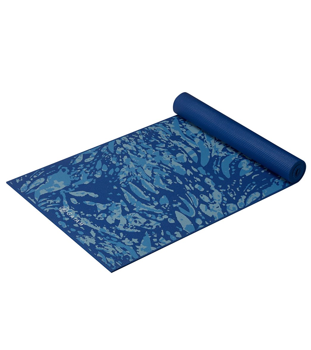 Gaiam Coastal Blue Premium Yoga Mat 68 6mm Extra Thick、mySite、noshort