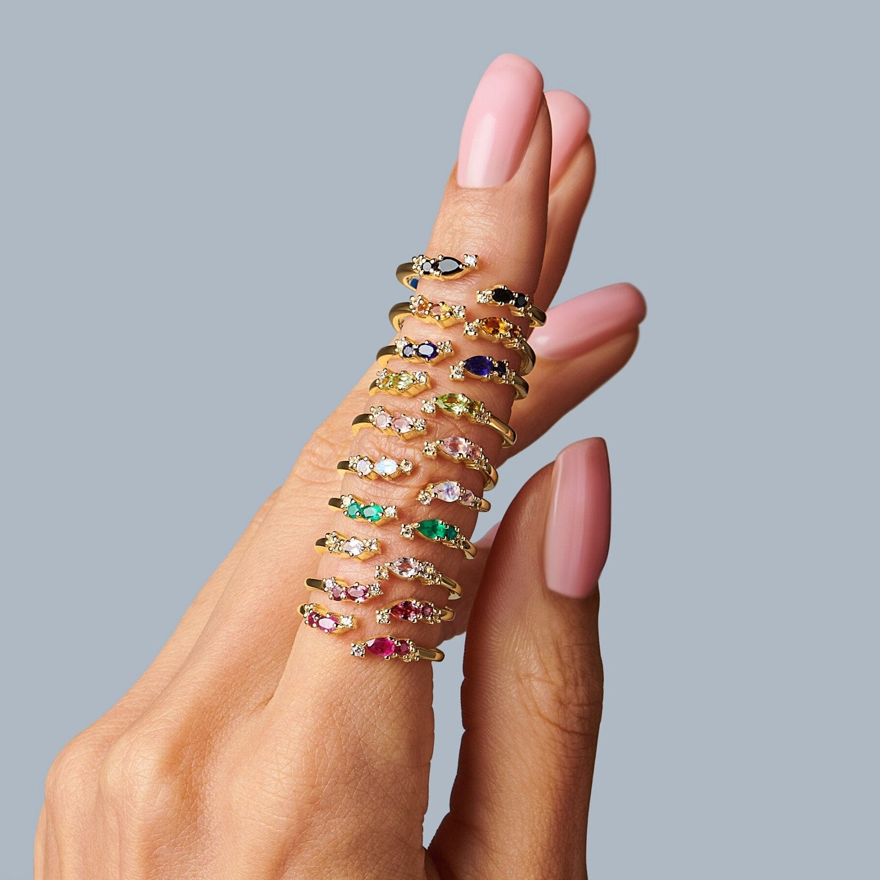 Adjustable Ruby Ring Flourish - July Birthstone、mySite、hinf8tx79