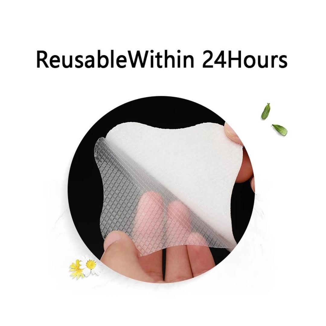  Fraupow Hydrogel Breast Pads - 10 Pack - White、mySite、merchandisen