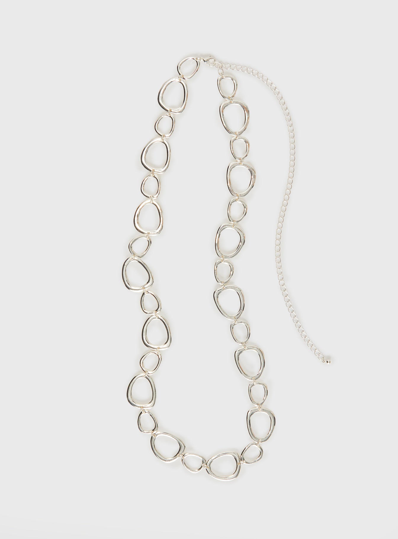 Crush Chain Belt Silver、mySite、solidvoid