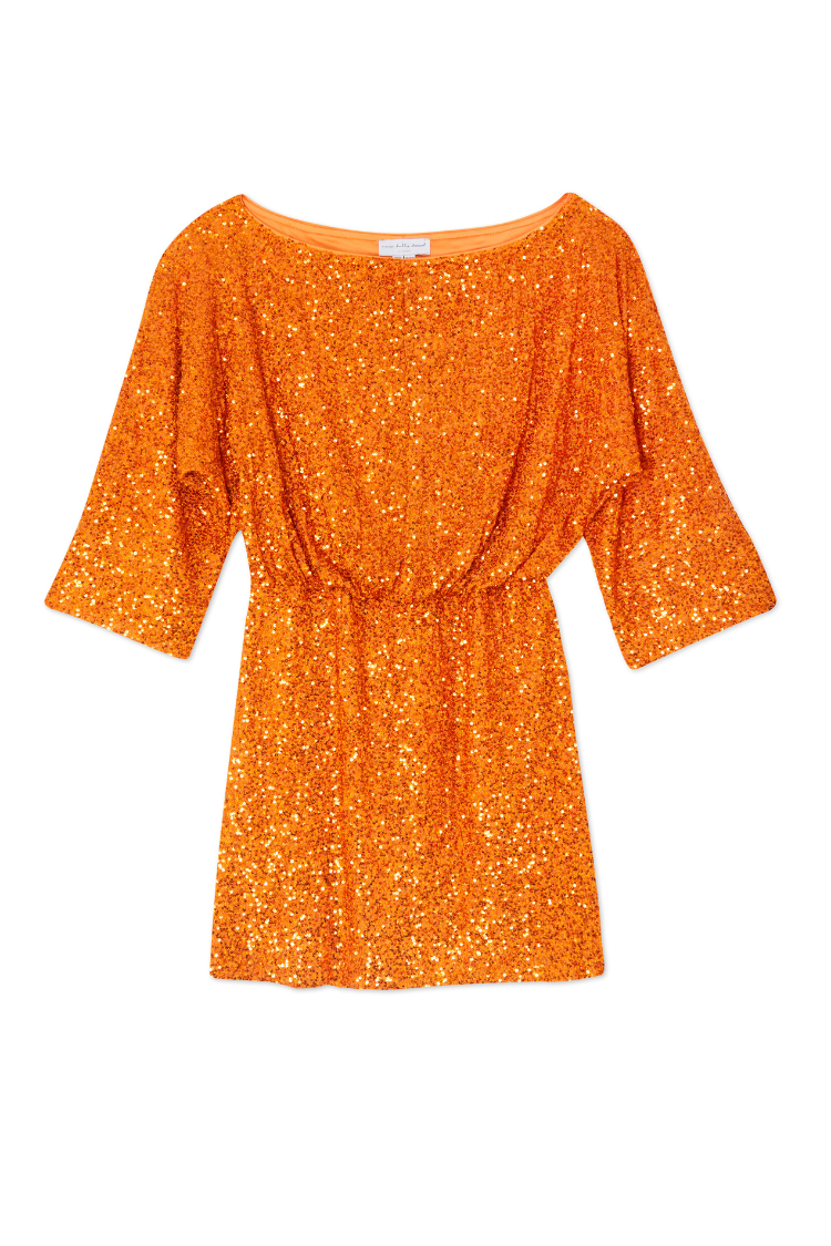 Orange Sequin Tilly Dress、mySite、solidvoid