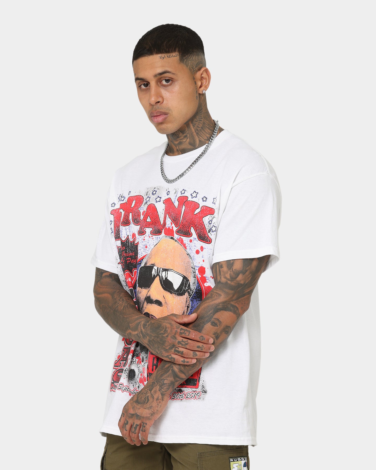 Goat Crew Frank Lucas T-Shirt White、mySite、zt4zffjzw