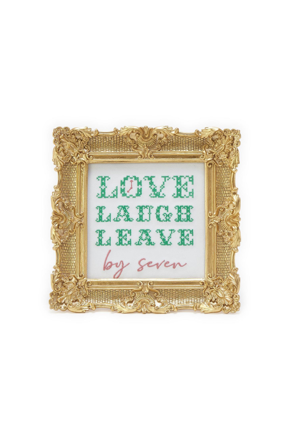 Embroidered Cross Stitch Framed Wall Art、mySite、hinf8tx79