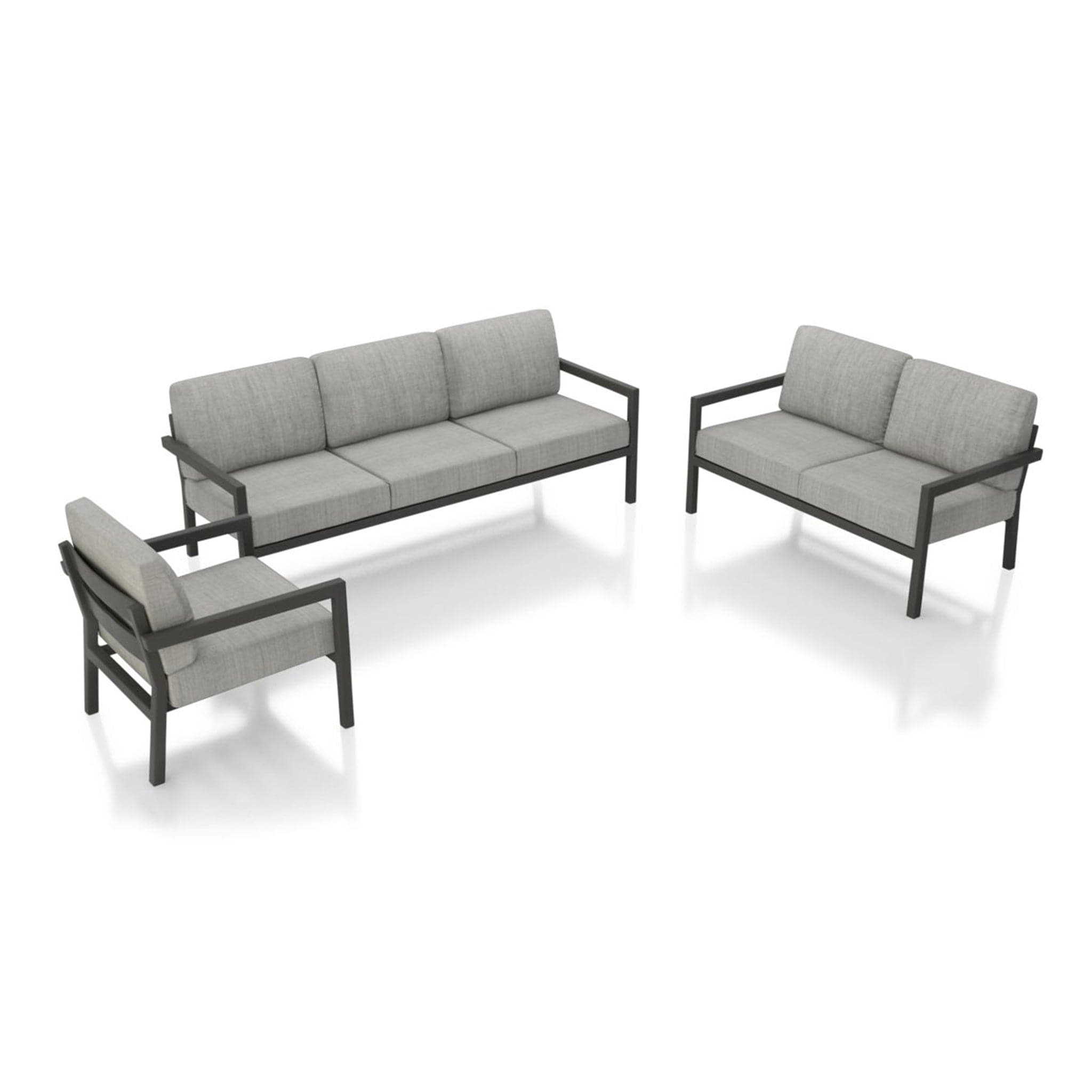 Pacifica 3 Piece Sofa Loveseat Set、mySite、neckold