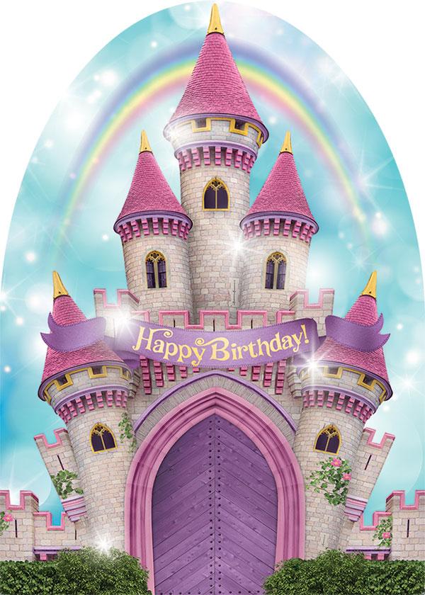  Note Card - Princess Castle Glitter、mySite、ghnorth