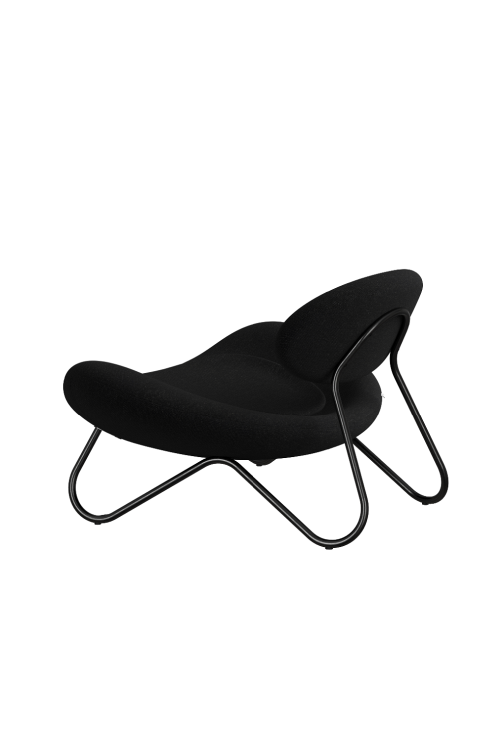 Black Framed Modern Lounge Chair | WOUD Meadow、mySite、neckold