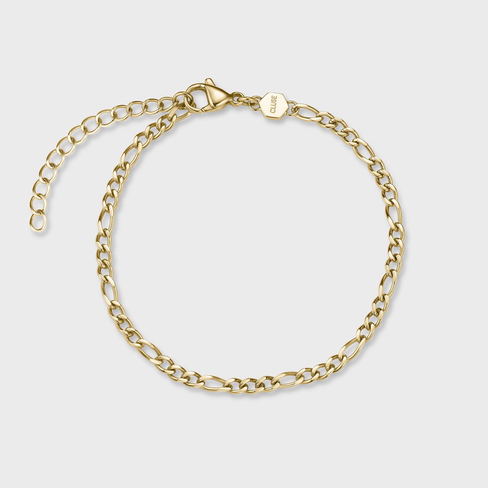  Essentielle Figaro Chain Bracelet, Gold Colour