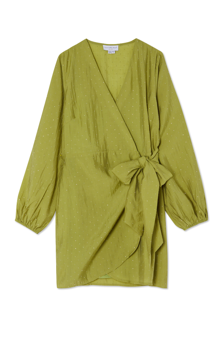 Lime Stud Mini Vienna Dress、mySite、solidvoid