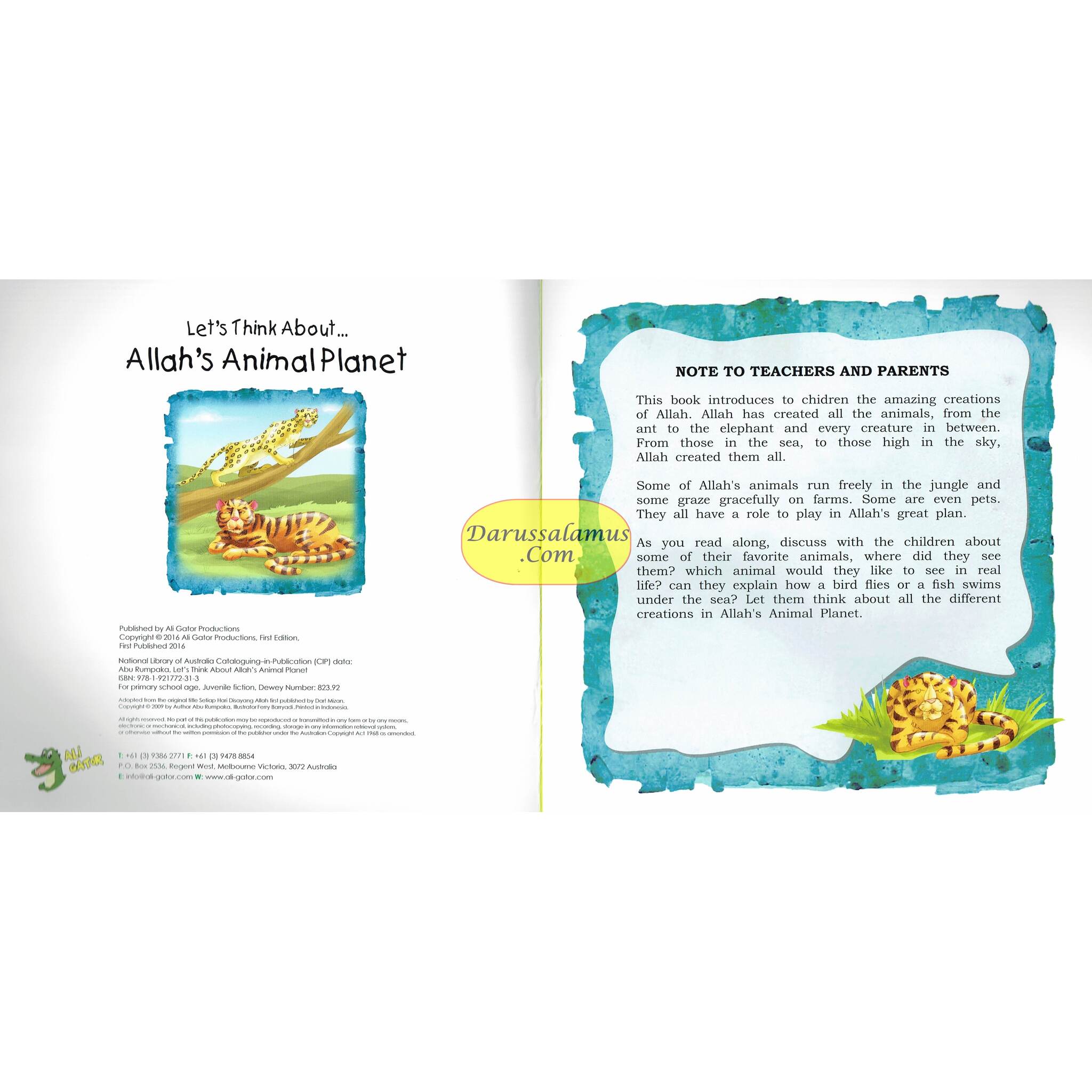 Lets Think About Allah's Animal planet By Ali Gator、mySite、topwebapps