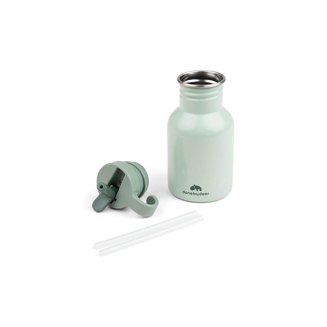  Done by Deer Metal Bottle - Green - Croco、mySite、merchandisen