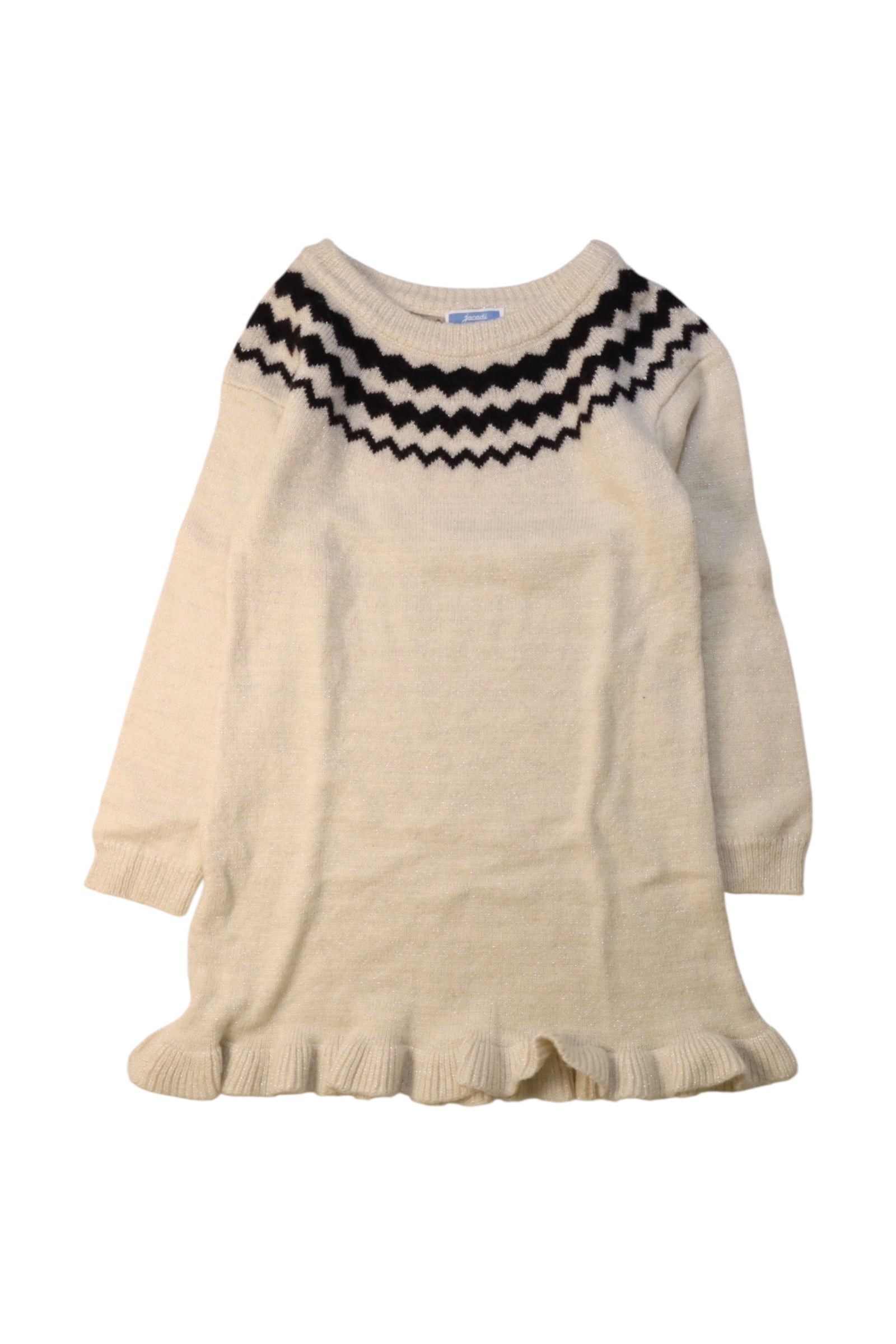 Jacadi Chevron Sweater Dress 6T、mySite、g9winljtr