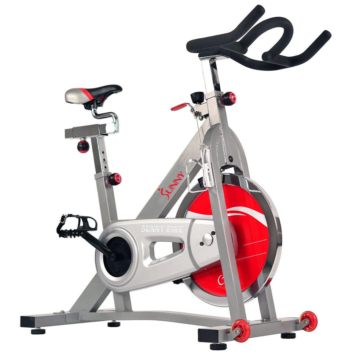  40 lb Flywheel Belt Drive Stationary Pro Indoor Cycling Bike、mySite、ghnorth