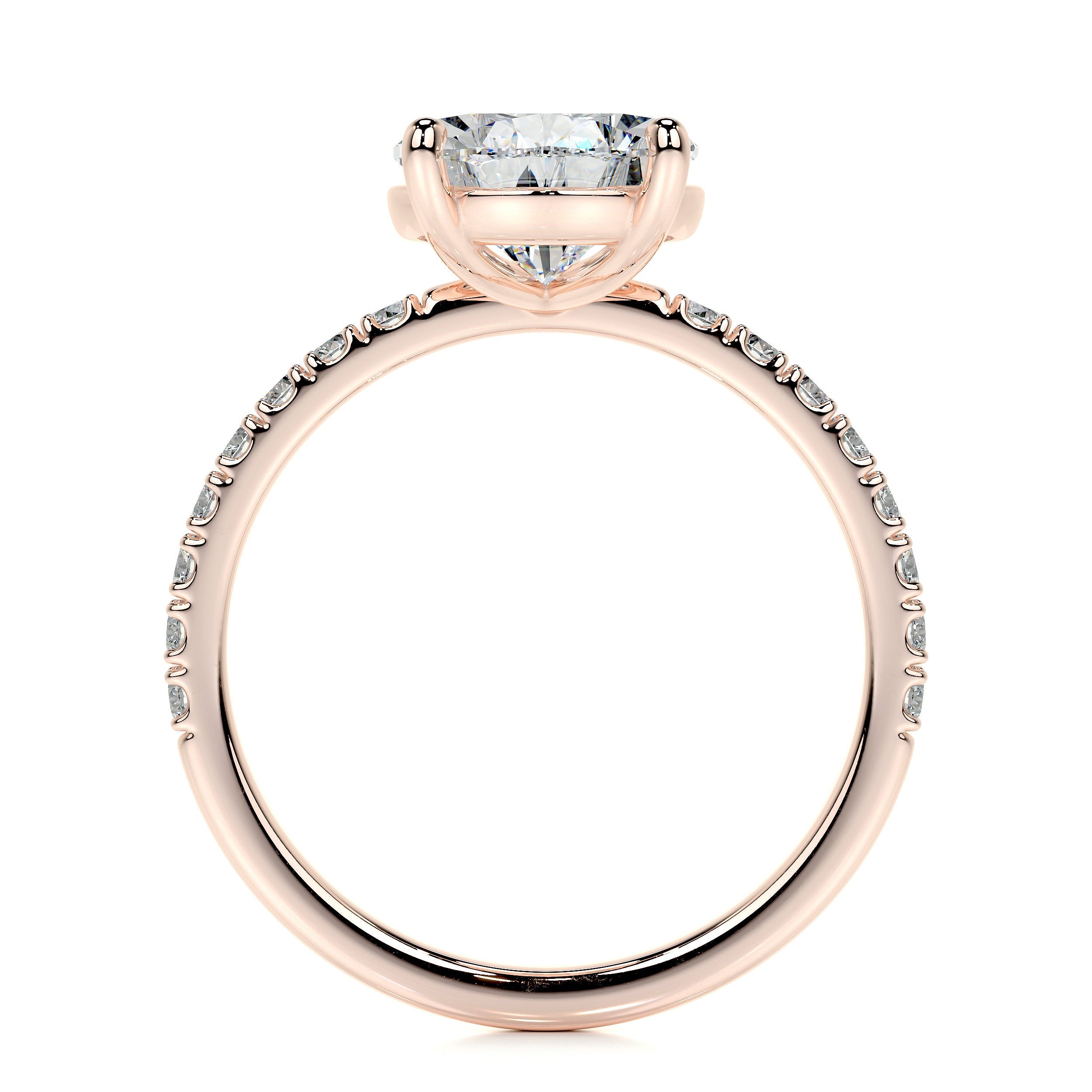 Jenny Lab Grown Diamond Ring -14K Rose Gold、mySite、hinf8tx79