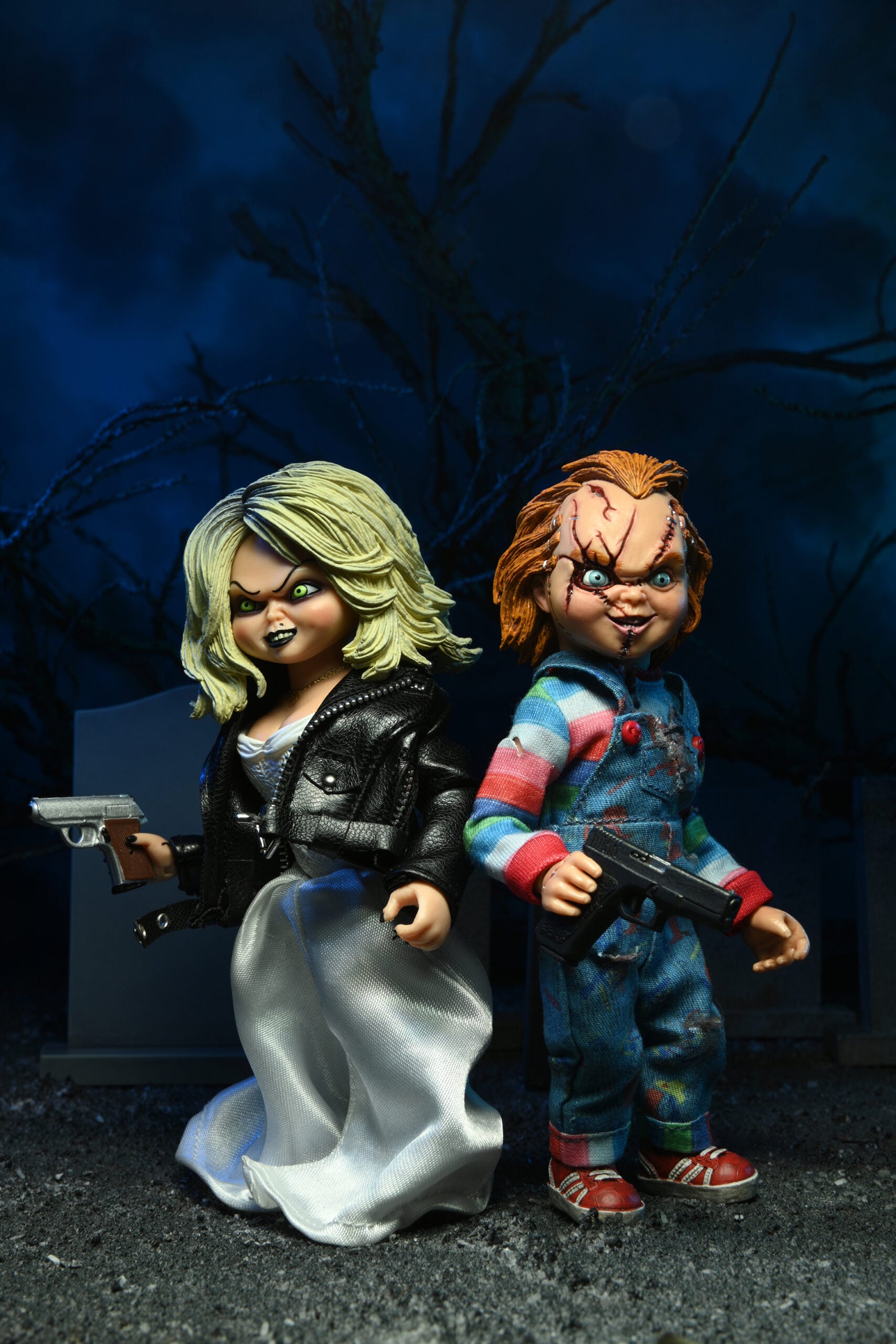 NECA Bride of Chucky Clothed Chucky & Tiffany 2-Pack (8 Scale)、mySite、hgirdovlk