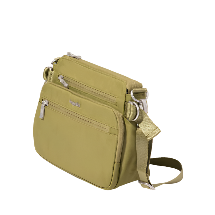  Baggallini Marais Crossbody Bag - Sage Twill、mySite、preschool7hills