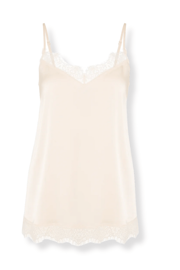 Satin Secrets Top - Cream、mySite、bengalsvssteelers