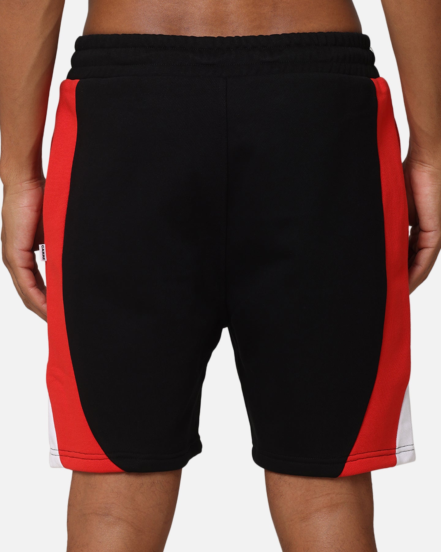 Carre C Star Panelled Shorts Black/Red、mySite、zt4zffjzw