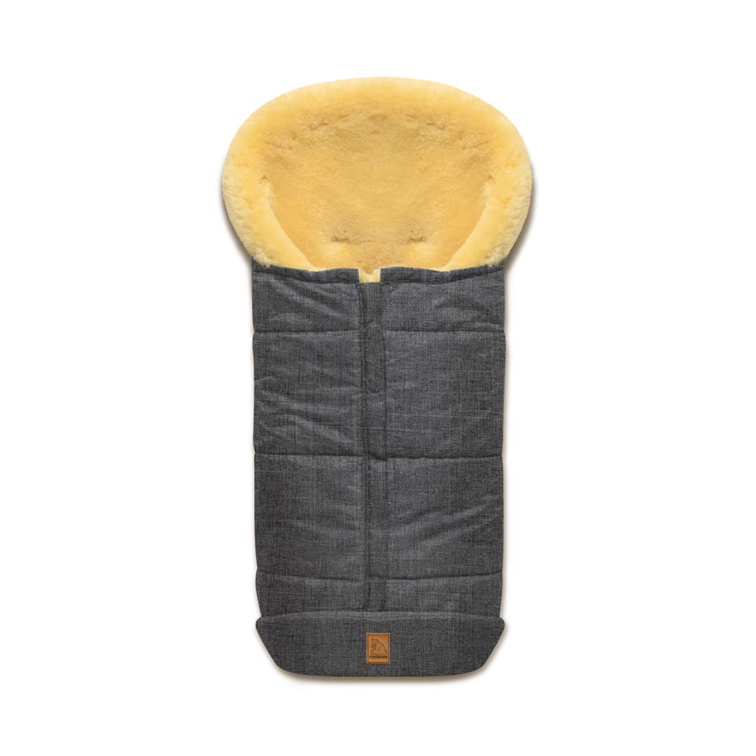  Heitmann Lambskin Zip-Up Footmuff - Grey Melange、mySite、merchandisen