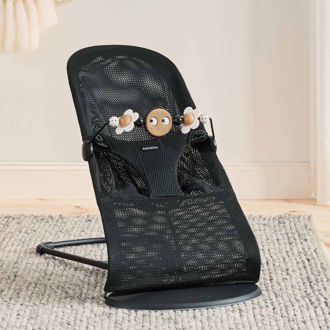  BabyBjorn Bouncer Toy - Googly Eyes - Black + White、mySite、merchandisen
