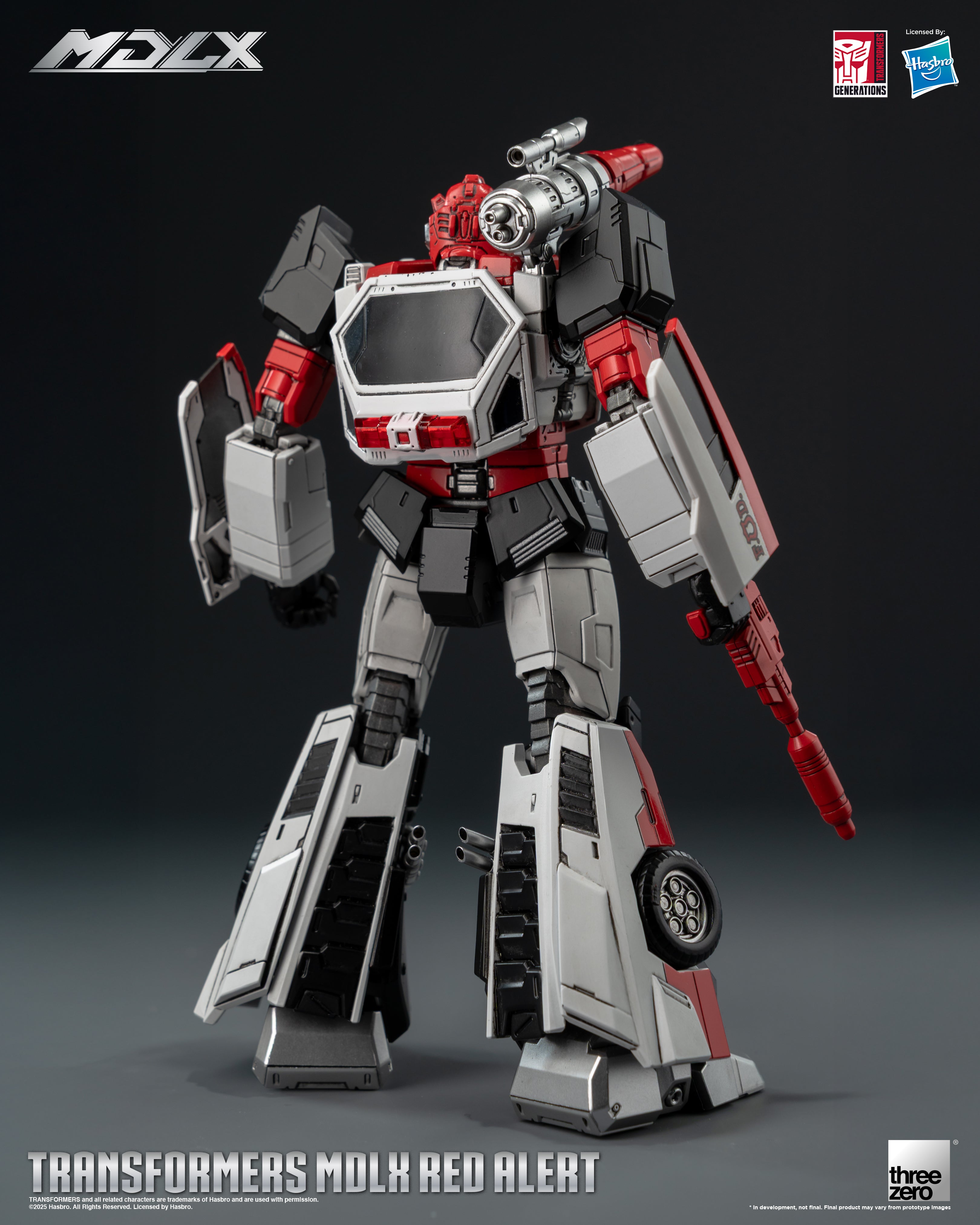 Threezero Transformers MDLX Red Alert、mySite、hgirdovlk