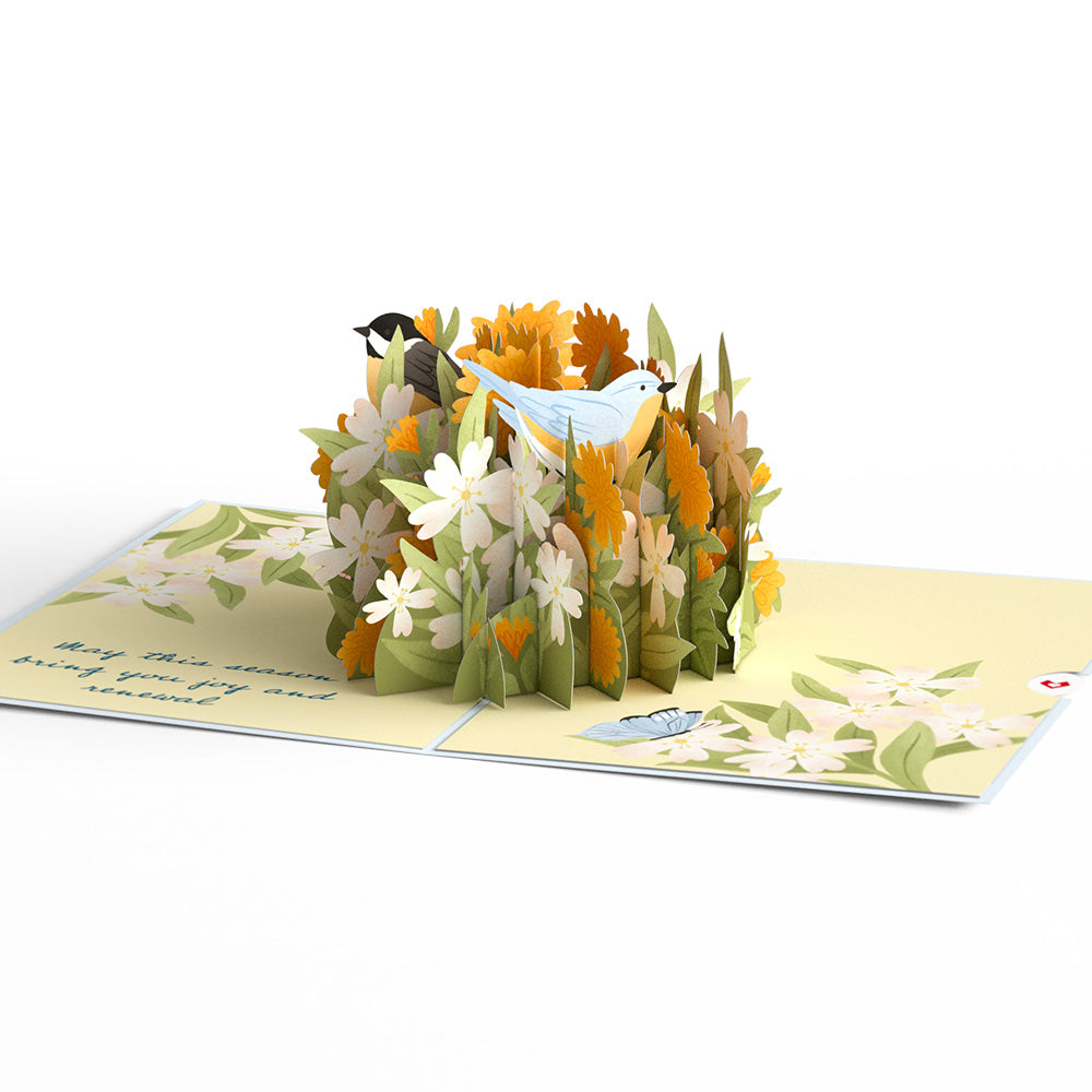 Spring Joy & Renewal Pop-Up Card、mySite、solidvoid