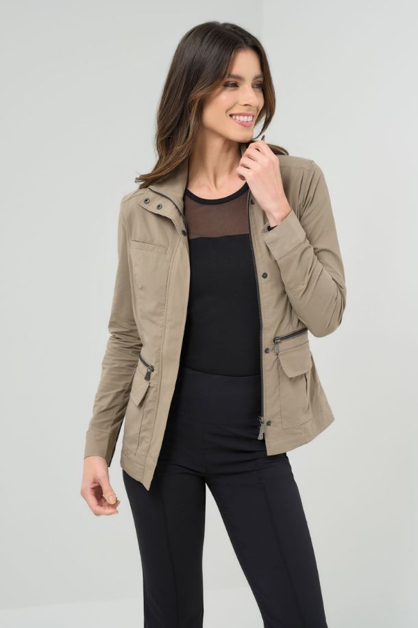 Anatomie Kenya Safari Jacket, Khaki、mySite、noshort