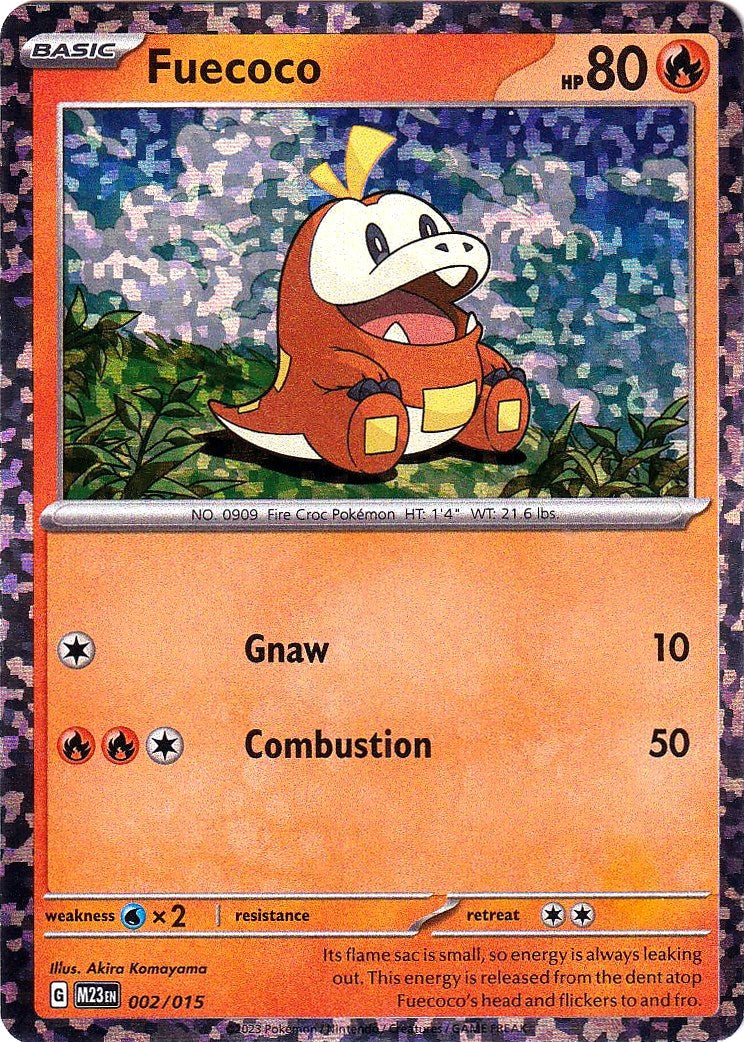 Fuecoco (002/015) McDonald's Promos: 2023 Collection、mySite、waistdrama