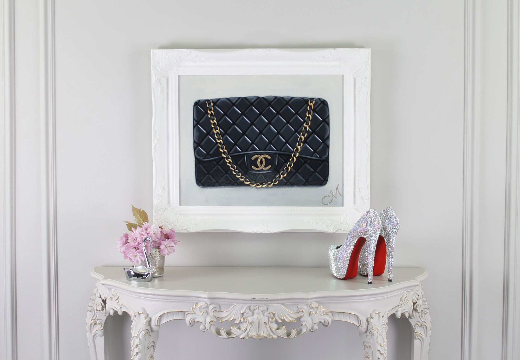 Medium Limited Edition Timeless Chanel Giclée、mySite、garminoutage.com