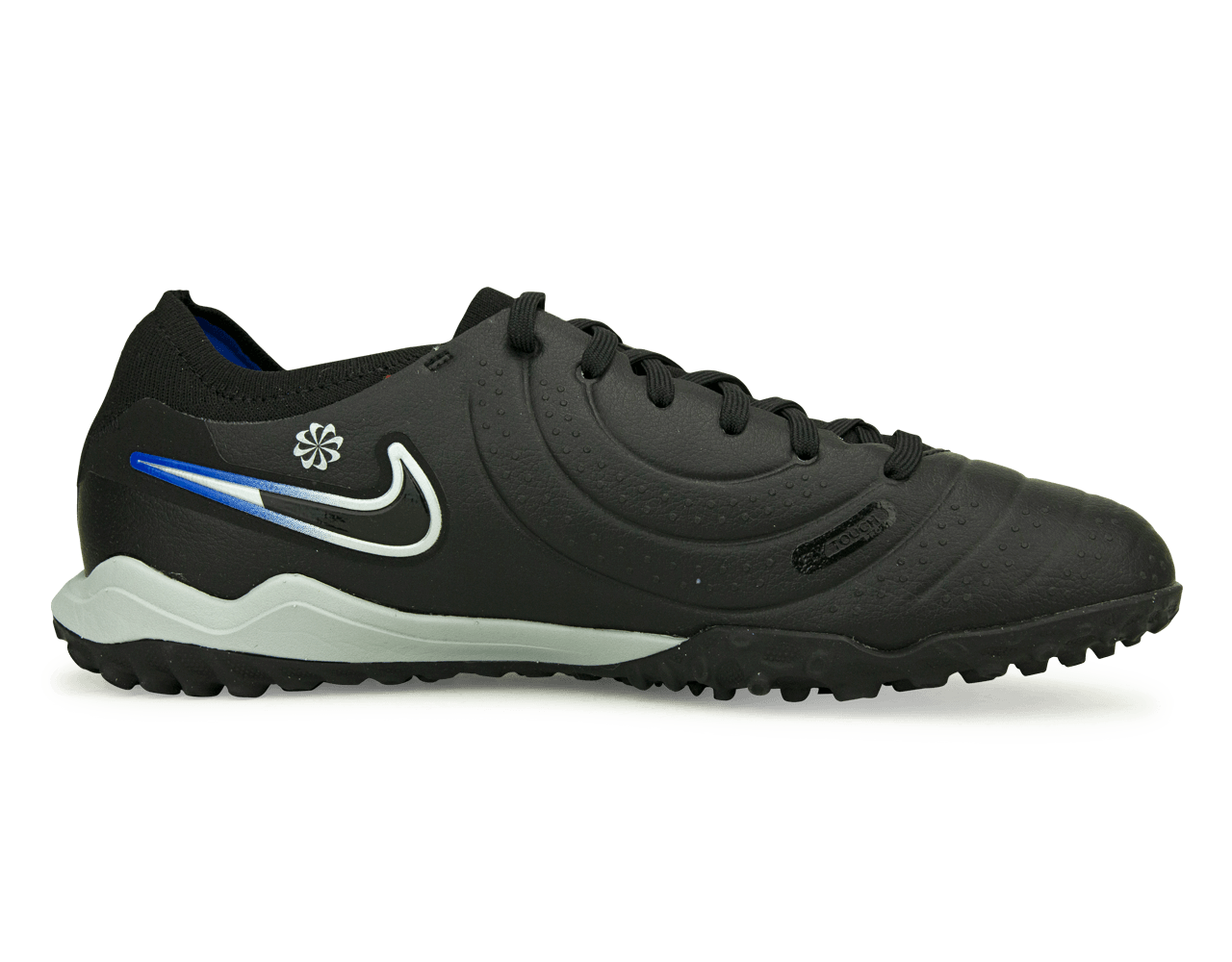 Nike Men's Tiempo Legend 10 Pro TF Black/Blue、mySite、noshort