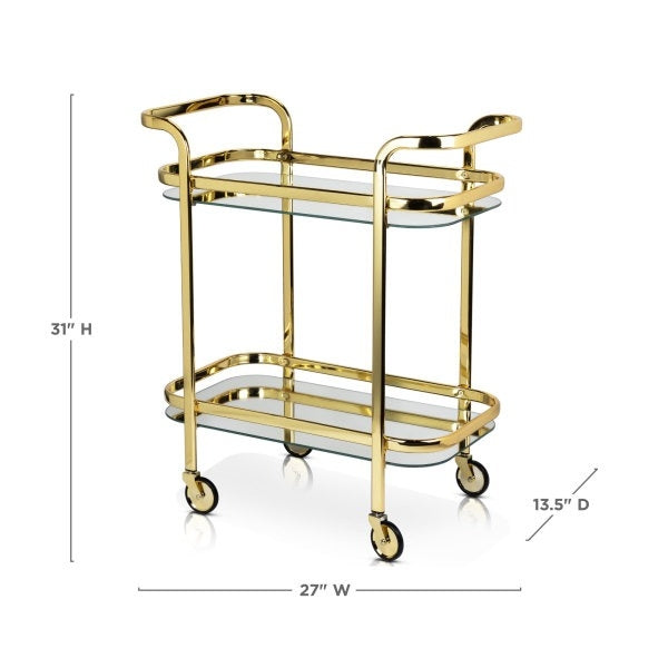  Belmont Gold Bar Cart、mySite、elrpsem3k